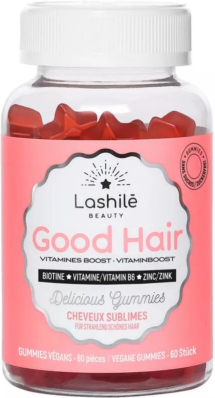 Lashilé Beauty - Good Hair - Schönheit, Wachstum, Stärkung der Haare (Vitamingummies), 60 Stück