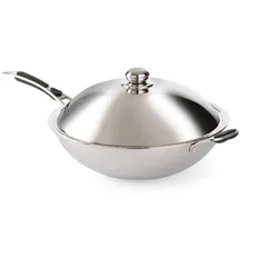 HENDI Wokpfanne, Profi Line, ⌀360x(H)180mm