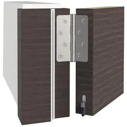 Athmer Türdichtung Schall-Ex L-8/30 WS 1-s.L.833mm B.8mm Alu.silber silber HLT L/R