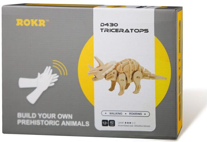 INFOCAPITAL BRINQUEDO ROBOTIME TRICERATOPS D400