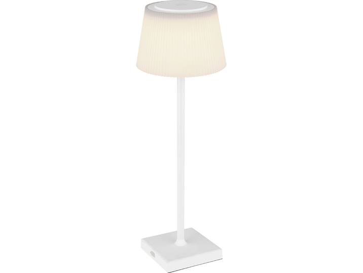 Globo Lighting Tischleuchte Metall weiß matt, LED