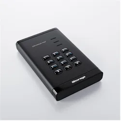 iStorage diskAshur PRO3 SSD 512GB (0.51 TB), Externe SSD, Schwarz