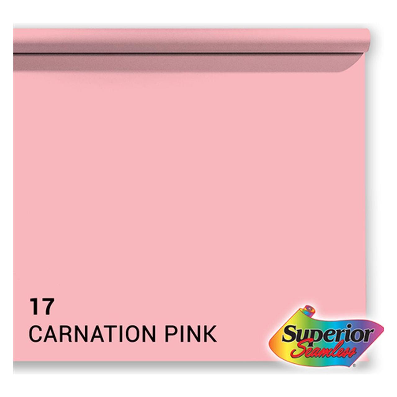 Superior Achtergrond Rol Carnation Pink (nr 17) 1.35m x 11m (135 cm) (SP-101217C)