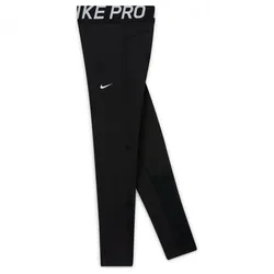 Nike Pro DF Mädchen Leggings - schwarz/weiß - L