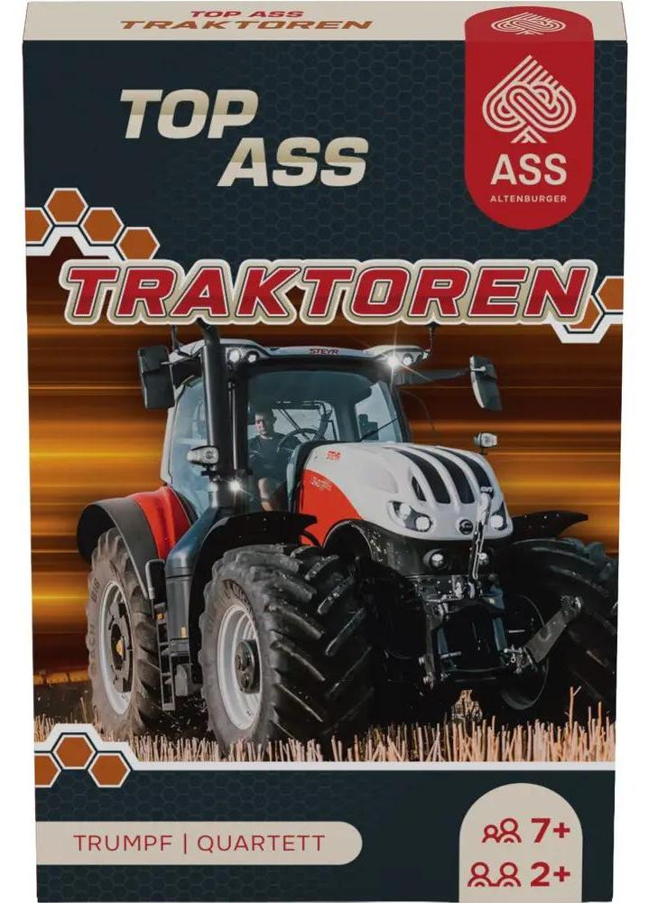 ASS-Altenburger TOP ASS Tractoren kaartspel voor kinderen en gezinnen