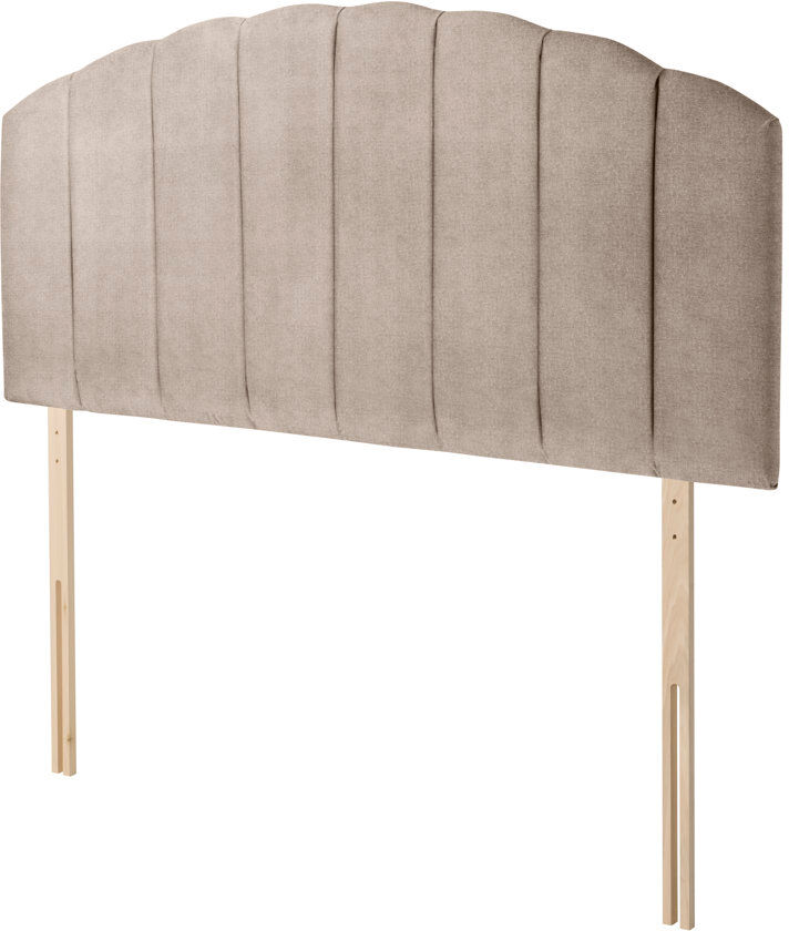 Silentnight Merlin Upholstered Headboard Sandstone Woven Single (3')