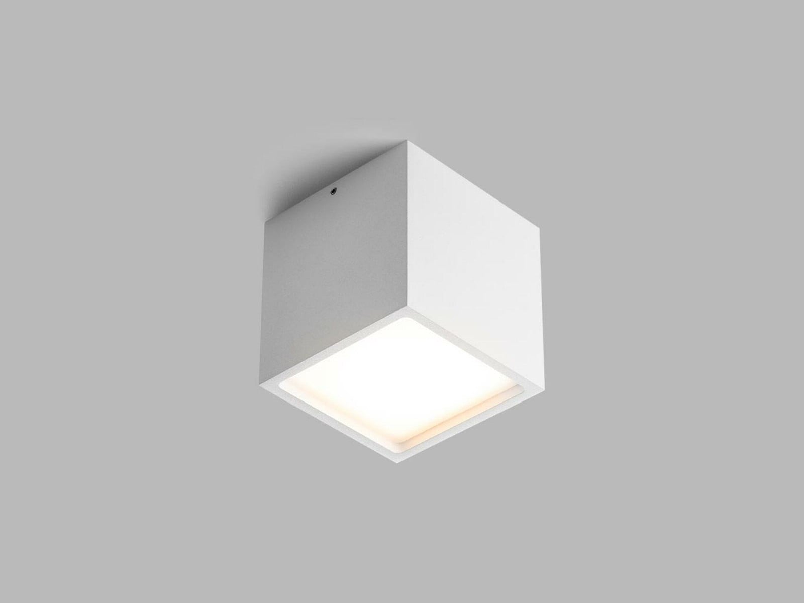LED2 Buitenwandlamp CUBE 12W 3000K Wit