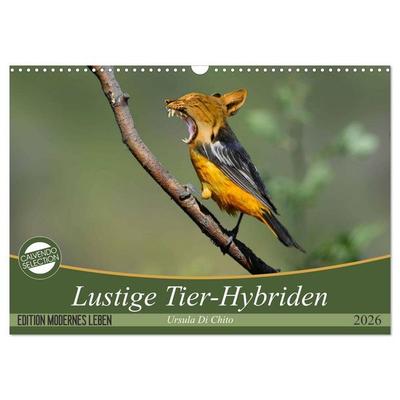 Lustige Tier-Hybriden (Wandkalender 2026 DIN A3 quer), CALVENDO Monatskalender