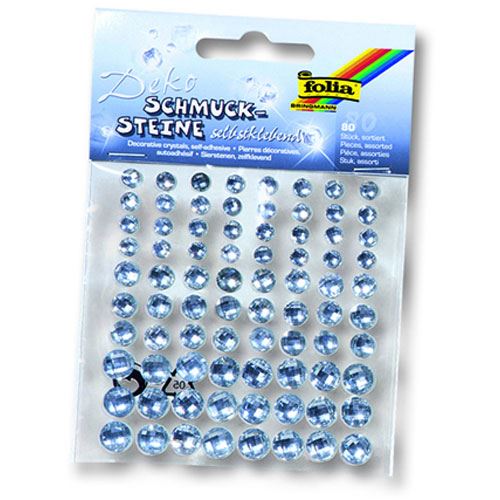 folia Schmucksteine transparent Klar