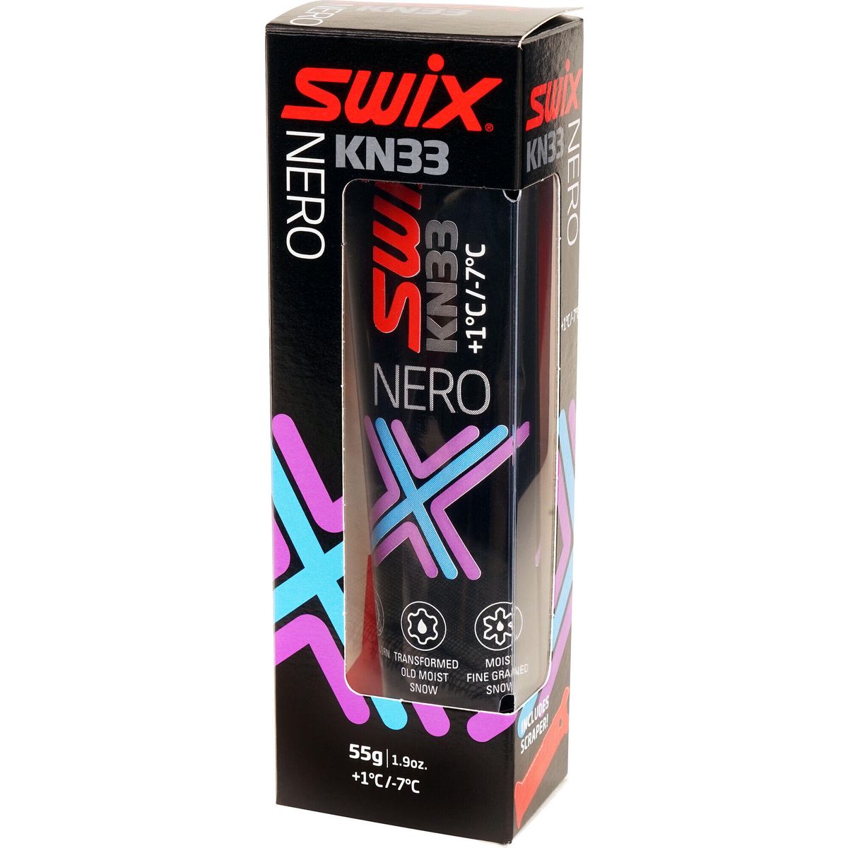 Swix KN33 Nero Klister -7°C to +1°C, 55g neutral