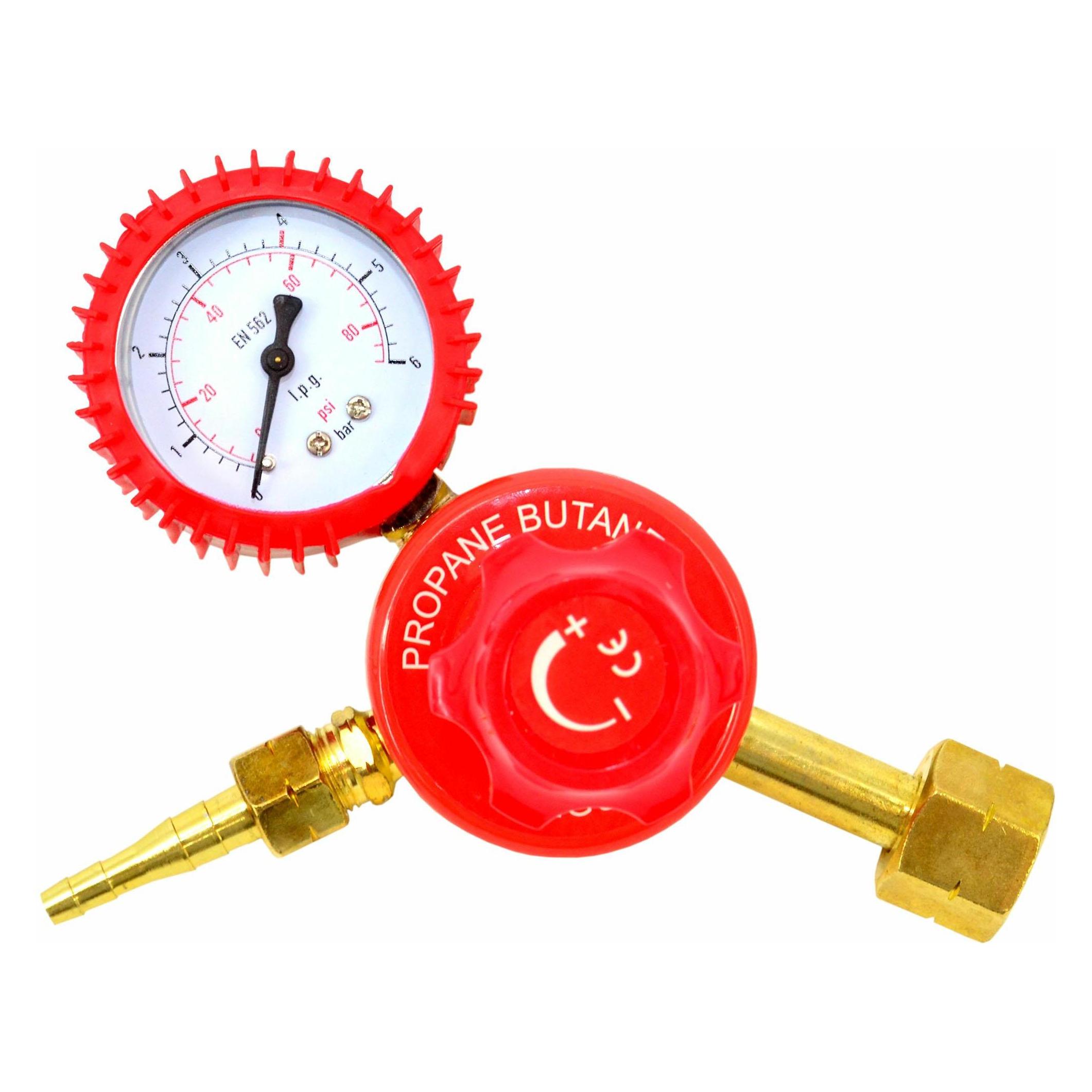 Awtools Druckminderer für Propangas (LPG) mit Manometer (60696812)