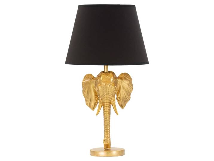 Lampe de table en résine dorée ø 32x59 cm
