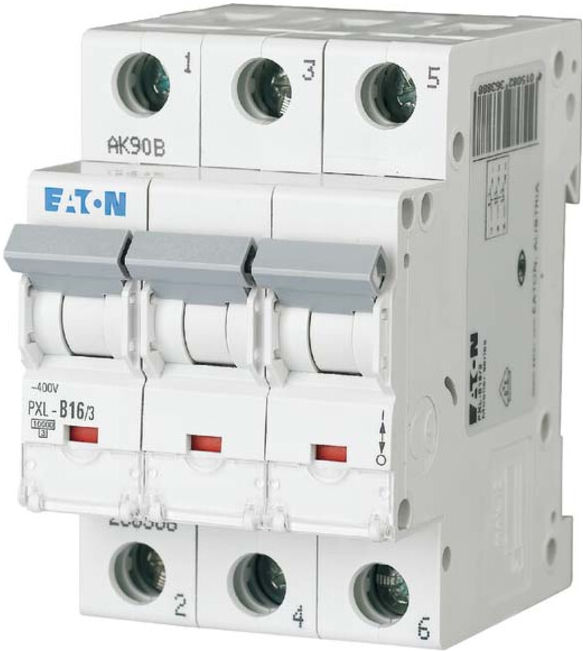 Eaton Disjoncteur LS avec marquage B 16A, 3p PXL-B16/3 (236388)