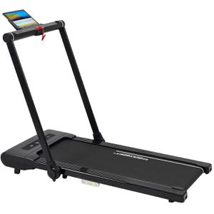 Christopeit Walking-Pad Walk Pro mit Handlauf & Steigung, mit Fernbedienung & LED-Display, max. 45dB, bis 120kg & 12km/h