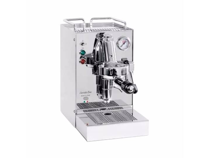 Quickmill 0960 Carola glanz Espresso Maschine – Siebträgermaschine/Espressomaschine – edelstahl