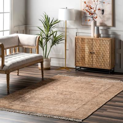 Nuloom Lennox Persian Medallion Tassel Area Rug