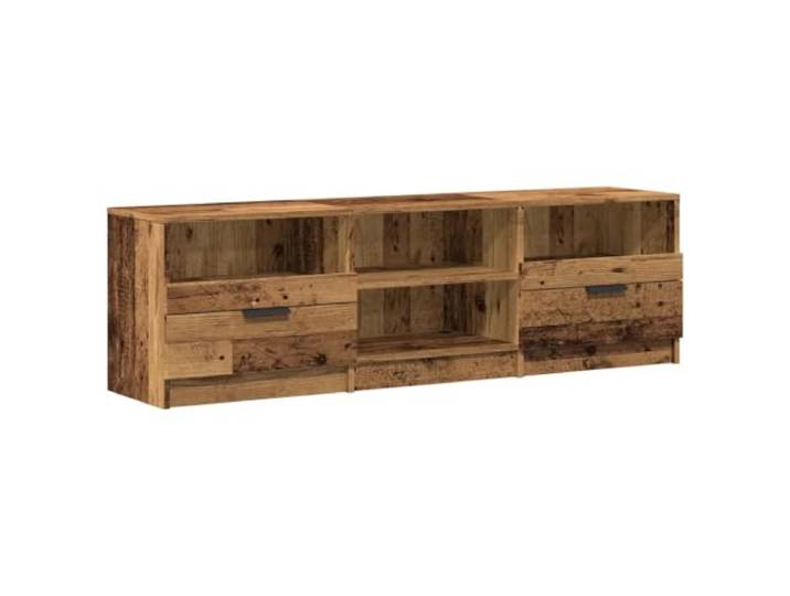 Helloshop26 TV-Möbel aus Altholz, 150 x 33 x 45 cm, großer Stauraum, modernes Design 02_0050946