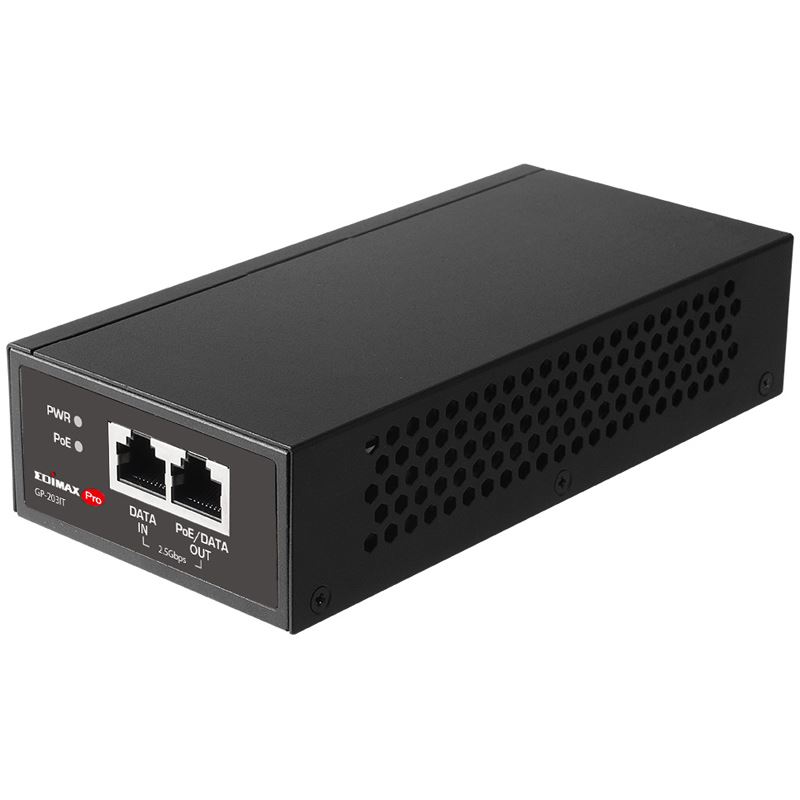Edimax 2.5 Gigabit PoE++ Injector , IEEE 802.3bt PoE Standard (90 Watt)
