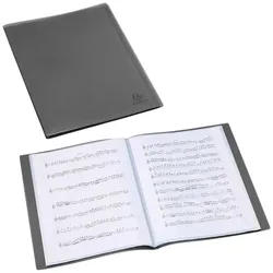 Exacompta Sichtbuch Opak, schwarz