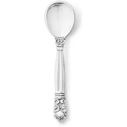 Georg Jensen Acorn Salzlöffel, Servierbesteck, Silber