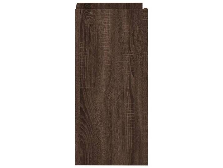 Buffet chêne marron 45x35x75 cm bois d'ingénierie_2 ans garantie_83977