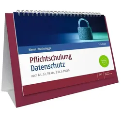 Pflichtschulung Datenschutz, Fachbücher von Timo Kieser, Svenja Buckstegge