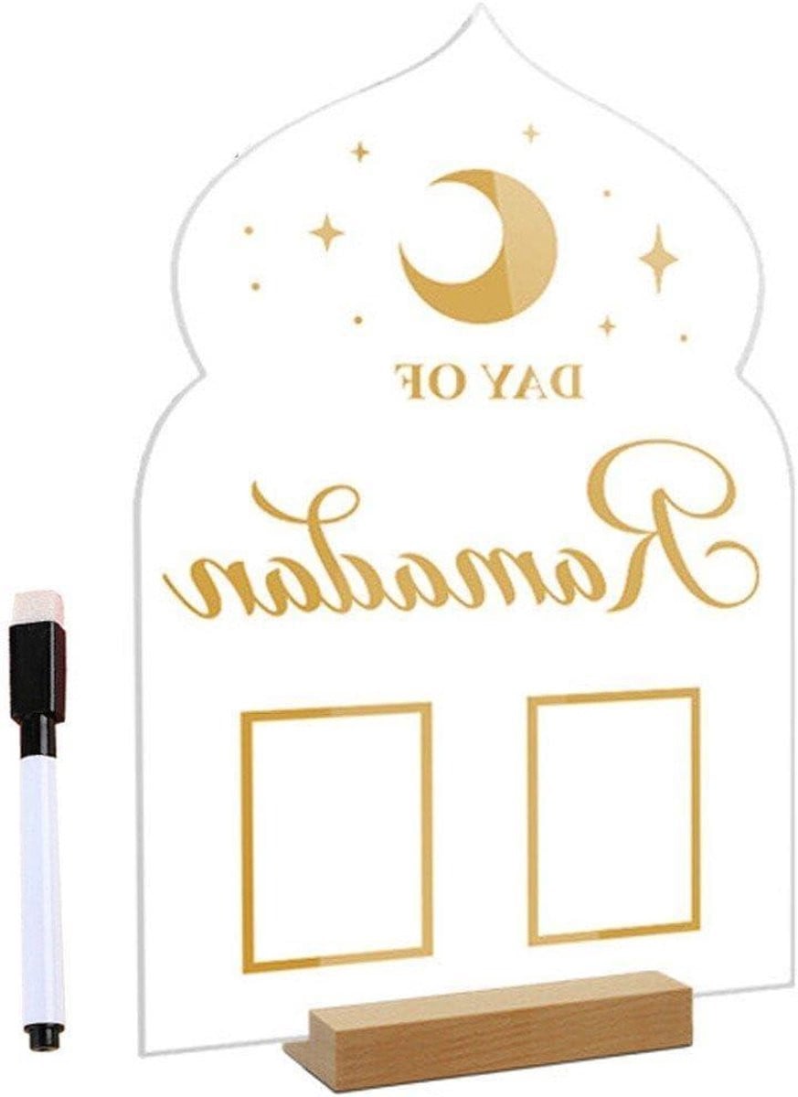 Ramadan Kalender voor Eid Decoratie met Hoge Transparantie - Stijl 2