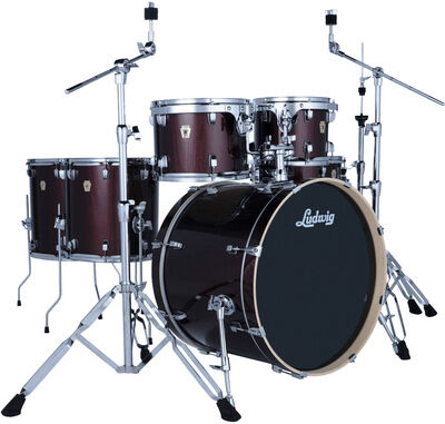 Ludwig "Evolution 22" 6pc Caramel Spkl" Caramel Sparkle