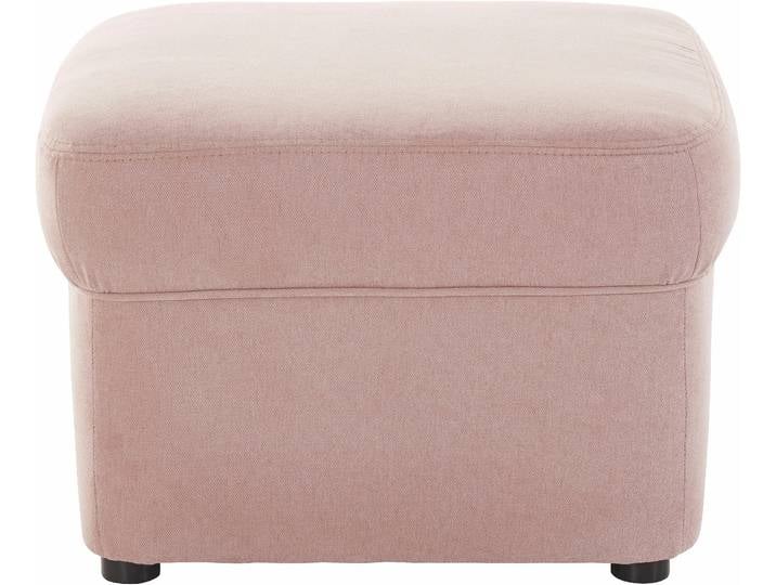 Polsterhocker, Microfaser PRIMABELLE®, Rosa, 61×40×61 cm, Modern, Domo-Collection
