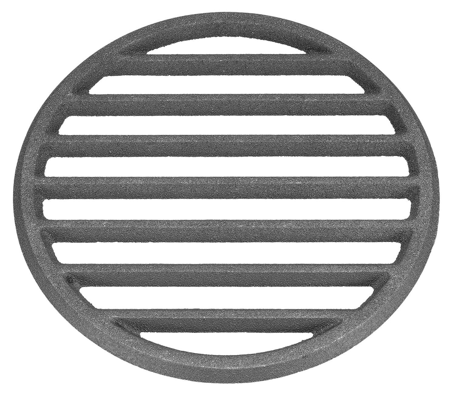 Selius Gietijzeren Vuurrooster Rond, 20,8 cm BBQ-grillrooster voor hoge warmte