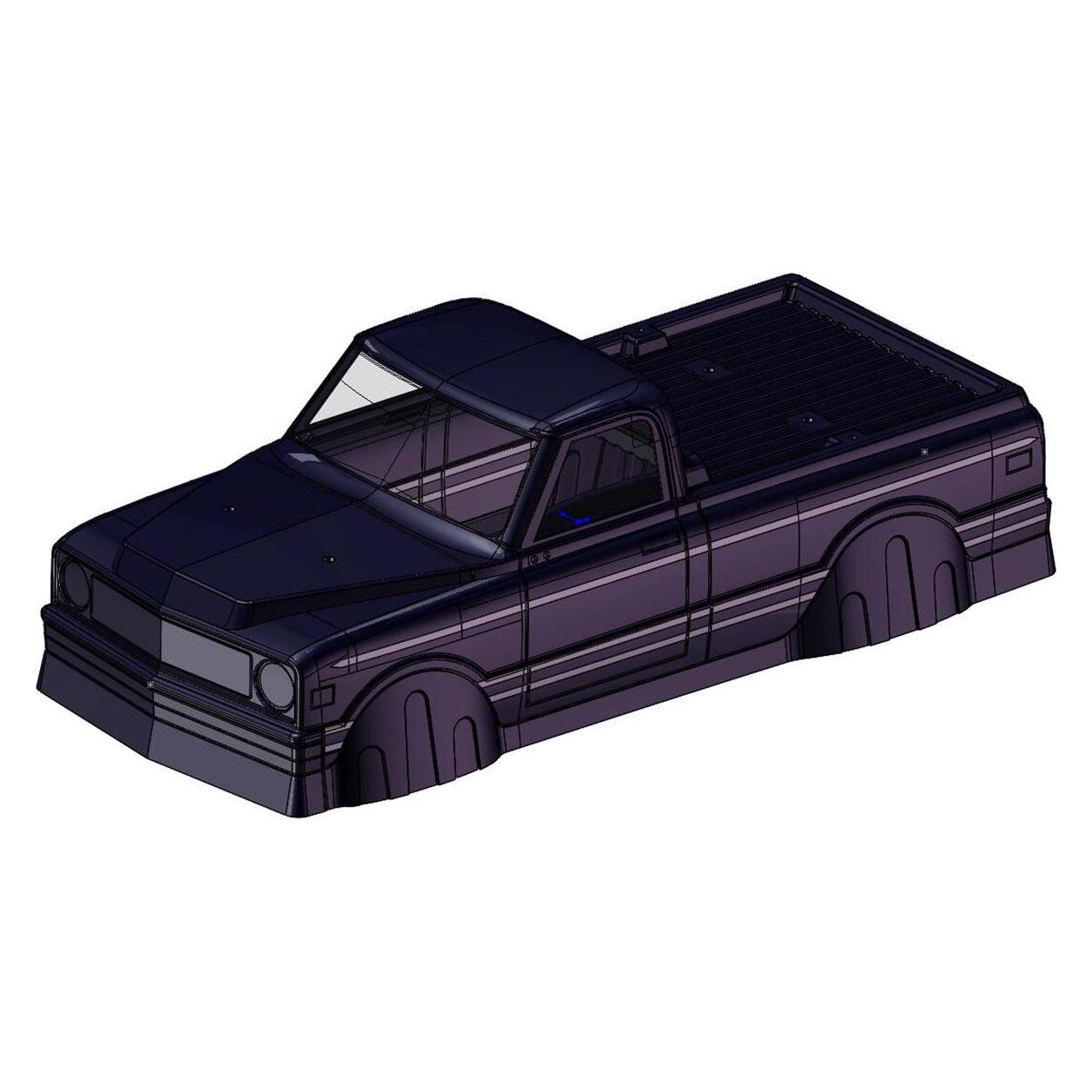 Amewi AM18 Karosserie Convoy Lexan unlackiert (39883701)