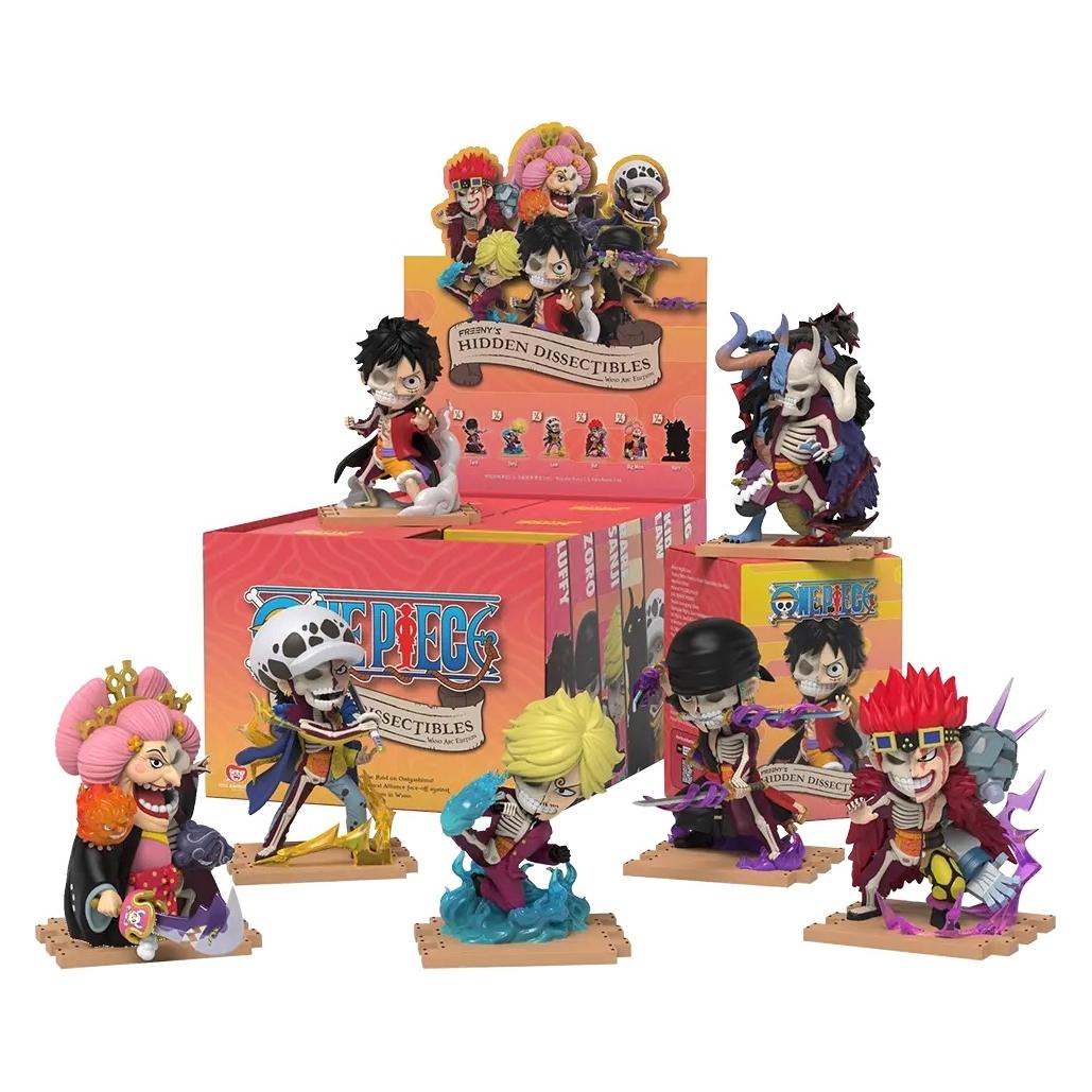 Mighty Jaxx One Piece: Freeny's Hidden Dissectibles Wano 4 inch Vinyl Figure Blind Box Display (6) (MJX-BB24OPJF00001)