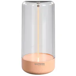 Sompex Pulse Akku-Tischleuchte apricot