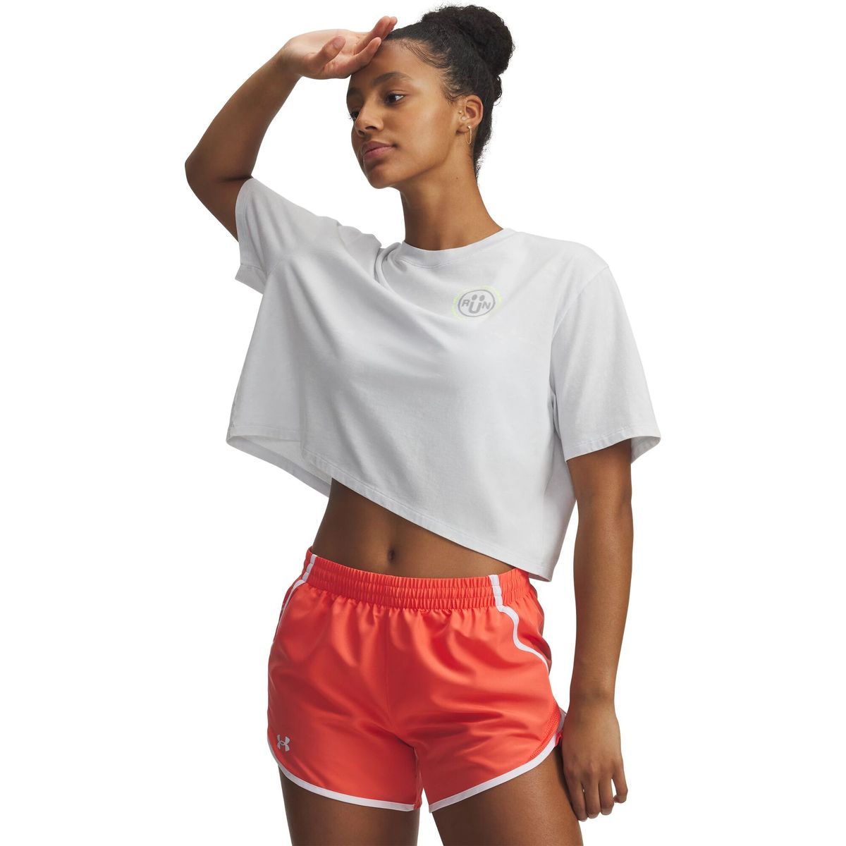 Under Armour W Reality CAN Wait SS gray high vis yellow (023) XS 6009534-023-XS