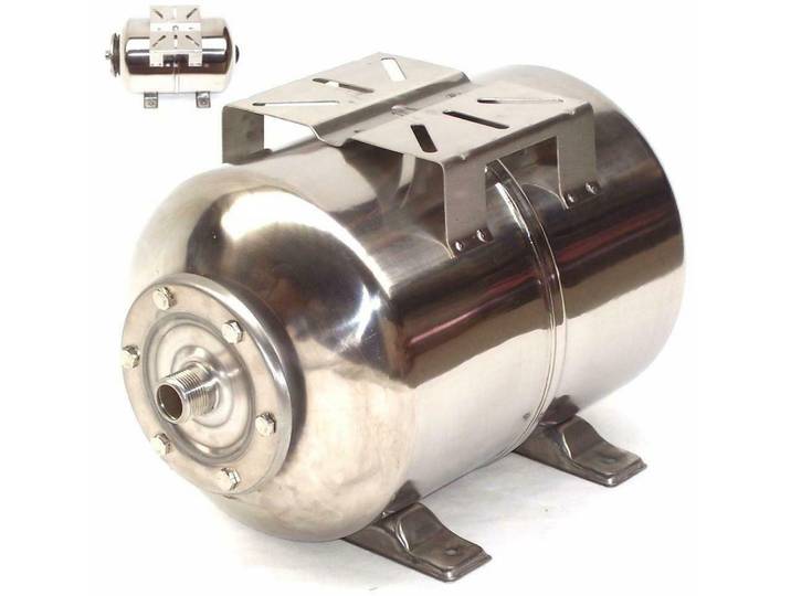 Apex Wasserkessel VA Edelstahl Membrankessel 24L Hauswasserwerk Tank 44330 Behälter