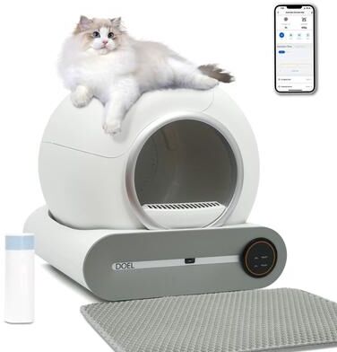 Uplift Picks DOEL Self Cleaning Cat Litter Box Smart Automatic Cat Toilet With App Control And WiFi DOEL Self Cleaning Cat Litter Box Smart Automatic Cat Toilet With App Control And WiFi
