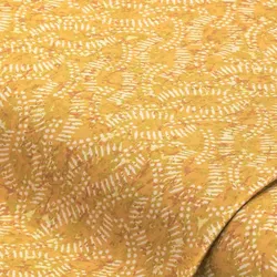Viskose-Popeline "Allover", gelb-color