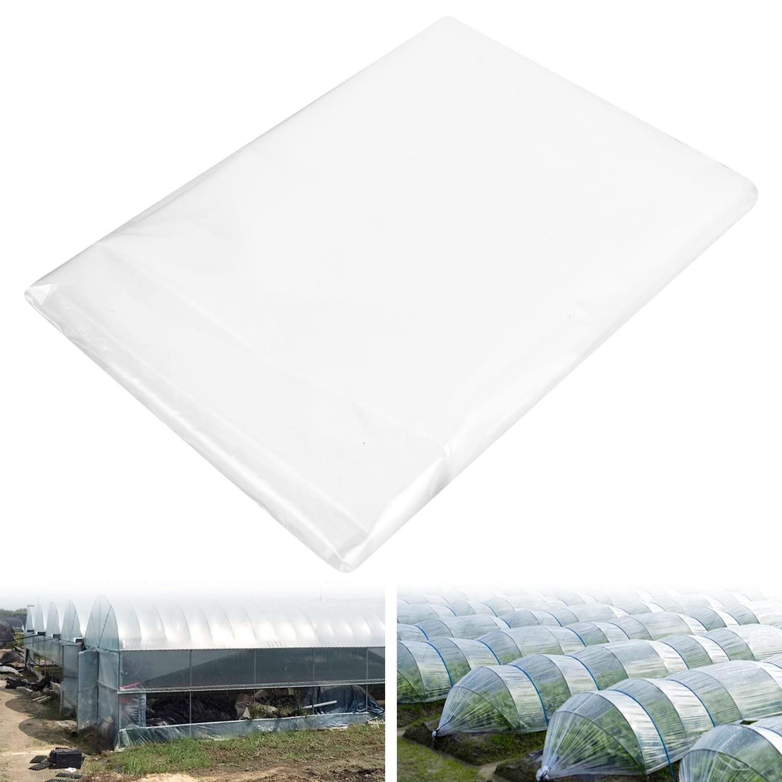 Extra dikke transparante tuinfolie, 2 x 3 meter