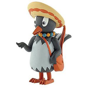 Bullyland Spielfigur Unser Sandmännchen, ab 3 J., Frau Elster, 3,5 x 7 cm