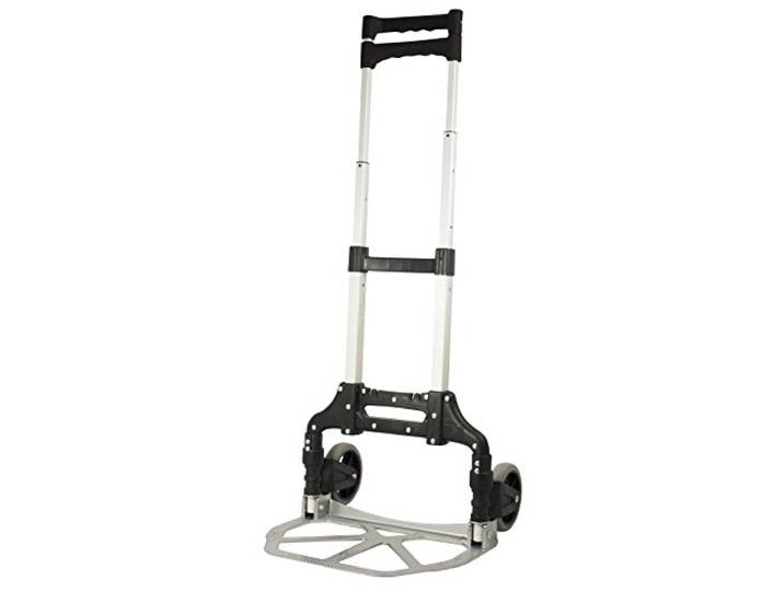 Pavo – Diable Pliable léger avec Roues\, Chariot de Transport Portable avec poignée réglable\, Chariot Compact capacité 70 kg – 8055876