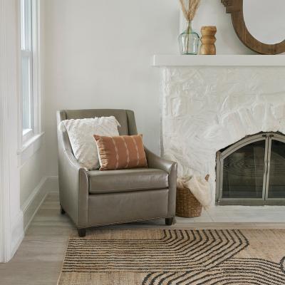 Tempaper Abstract Arches Handwoven Jute and Wool Area Rug