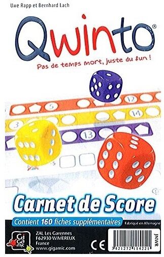 Gigamic QWINTO - Recharge Blocs de score