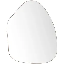 WANDSPIEGEL Metall gold asymmetrisch 70/92 cm Puteaux