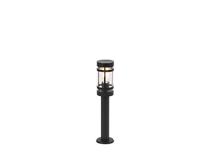 QAZQA gleam - Lampe sur pied extérieur - 1 lumière - Ø 110 mm - Noir - Moderne - éclairage extérieur