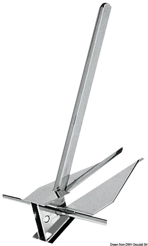 Danforth SS Anker 7 kg - Osculati 01.146.07