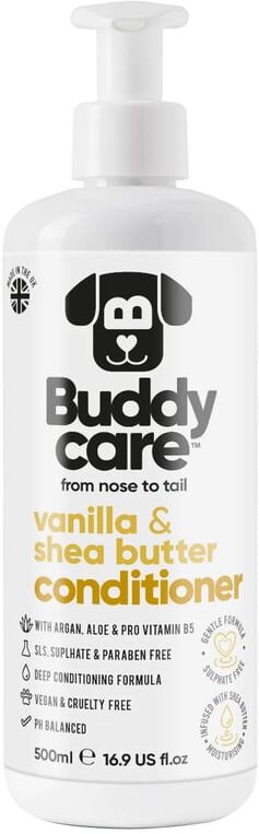 Buddycare Dog Condicionador Baunilha & Manteiga de Karité 500 ml