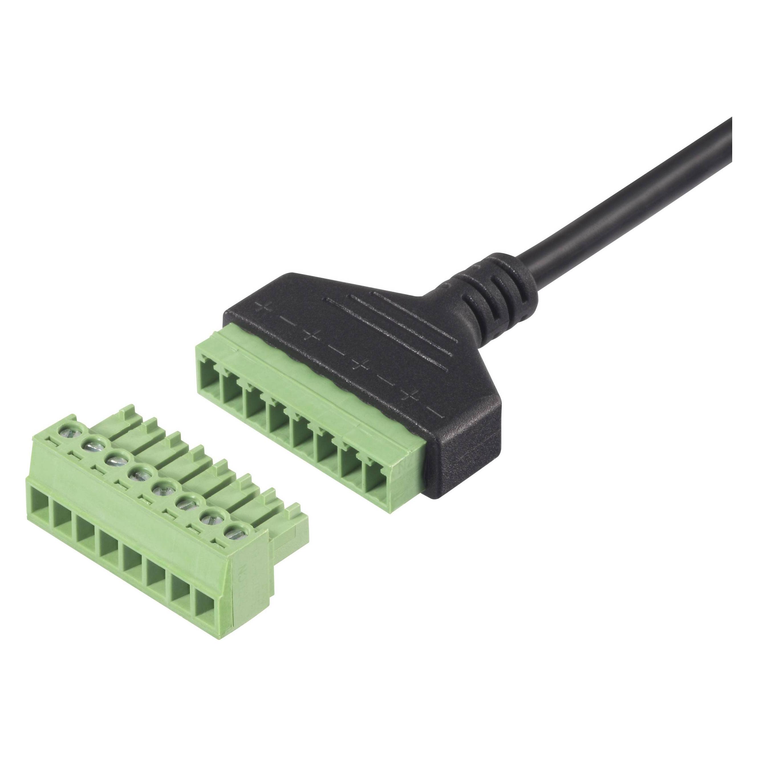 Renkforce RJ45 Netzwerk Adapterkabel (1x RJ45-Buchse 8p8c - 1x Klemmanschluss) (0.30 m) (RF-6443976)