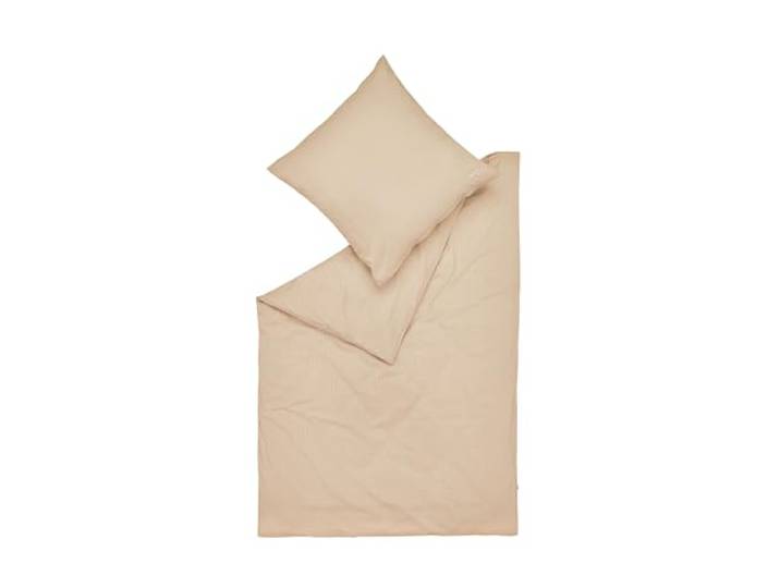 ESPRIT Flanell-Bettwäsche-Garnitur Cuno Sand Größe 135x200 Einfarbig Uni