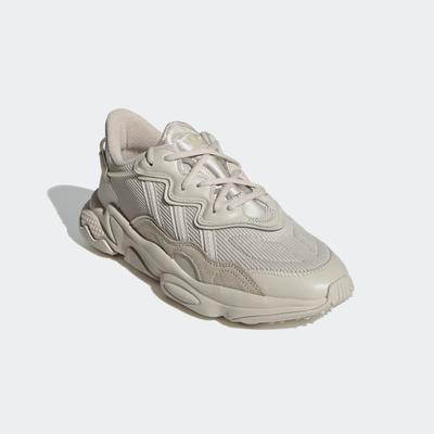 Sneaker ADIDAS ORIGINALS "OZWEEGO", Herren, Gr. 48, braun (clear braun, clear braun, clear braun), Leder, Textil, Schuhe Sneaker