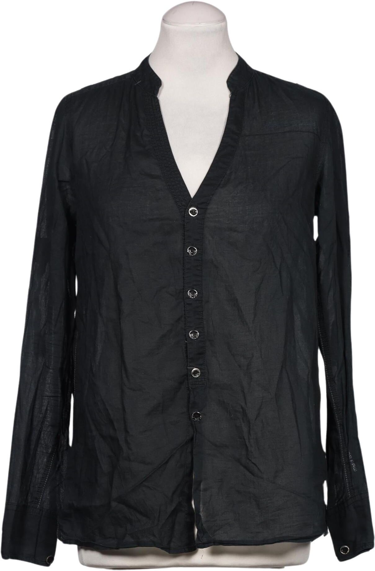 G Star RAW Damen Bluse, Marineblau, Gr. S, Baumwolle - Second Hand